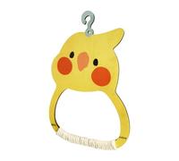 FewNvWa Indoor Outdoor Swing Toy for Cockatiel Parakeet Small Birds, White Rope