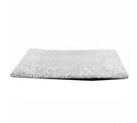 FewNvWa Industrial Bed Self Heating Pet Mat Thermal Warming Dog Bed Portable Pet Bedding heat reflecting core keeps pets warm without electricity suitable for, Light Gray, 61-45cm