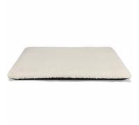 FewNvWa Industrial Bed Self Heating Pet Mat Thermal Warming Dog Bed Portable Pet Bedding heat reflecting core keeps pets warm without electricity suitable for, Beige, 73-48cm
