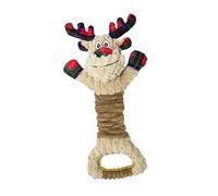 FewNvWa Interactive Plush Toy for Dogs with Sound for Chewing And Training, Reindeer