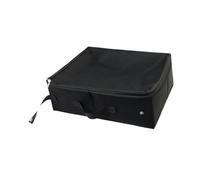 FewNvWa Large Portable Litter Box with Zipped Lid And Handle for Car Road Trip Hotel