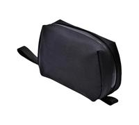 FewNvWa Makeup Bag Large Capacity Cosmetic Toiletry Organizer with Handle Nylon Material Multi Compartment Storage Suitable for Women Girls Convenient, Black