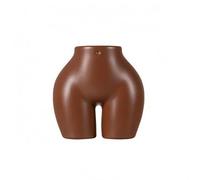 FewNvWa Mannequin Display Prop Female Hips Lower Torso Buttocks Fiberglass Structure Glossy Finish Suitable for Garment Showcases Fashion Stores Studio Exhibits , Brown