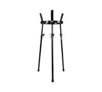 FewNvWa Metal Drum Stand Support Percussion Frame Foldable Height Adjustable with Locking Buttons for Performances Music Lessons Street Performances, for 13inch