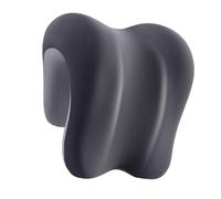 FewNvWa Napping Pillow Ergonomic Office Headrest Memory Foam Antislip Design Removable Cover Suitable for Resting at Work Home Office, Two Tone Gray