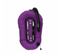 FewNvWa Nylon Diving Vest Backmount Buoyancy Compensator Wing Harness Jacket Profile 30lbs Lift Suitable for Cave Exploration Cold Water Scenarios Training, Purple