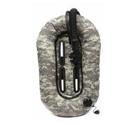 FewNvWa Nylon Diving Vest Backmount Buoyancy Compensator Wing Harness Jacket Profile 30lbs Lift Suitable for Cave Exploration Cold Water Scenarios Training, Desert Camouflage
