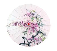FewNvWa Oiled Paper Parasol Chinese Oiled Paper Umbrella Handmade Dance Umbrella Construction Suitable for Gift Giving Home, Style A