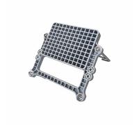 FewNvWa Outboard Engine Bracket Inflatable Boat Motor Bracket Transom Structure Painted Steel Pipe Mount Suitable for Outdoor Fun Sailing Leisure , Stainless Steel Motor Bracket