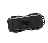 FewNvWa Outdoor Survival Tool Storage Box Shockproof 6.9x3.3inch Knife Holder Water Resistant, Black