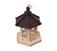 FewNvWa Outside Hanging Wooden Bird Feeder Decorative for Cardinal Sturdy Decoration