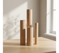 FewNvWa Packaging Mailer Tube Sturdy Container Flexible Length Customization For Suitable Light Tube Storage , Wall thickness 3mm (without lid); Length 60cm; Inner diameter 3.6cm