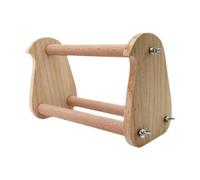 FewNvWa Parrot Table Training Perch Bird Toys Wearable Wear Easy to Install Bird Sticks Chickens Barch for Cacadouarsarios, Wood