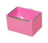 FewNvWa Pet Bowl for Hamsters and Bunnies, Easy to Clean Water Dish, Pink