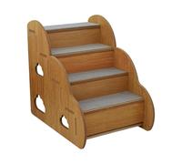 FewNvWa Pet Steps for Cats Small Dogs 17.7x11.8x15.7inch for Senior Pets Lightweight