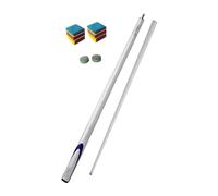 FewNvWa Pool Cue Carbon Fiber Billiard Cue Snooker Cue Two Split Design 9.5mm Tip Elegant Craftsmanship for Beginners, Professionals, Leisure, Home Decor, White