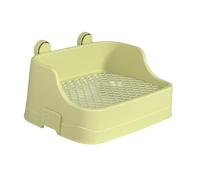 FewNvWa Portable Bunny Litter Box with Non-Slip Design for Small Animals, green