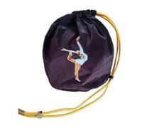 FewNvWa Portable Cover with Drawstring for Rhythmic Gymnastics Balls, Suitable for Lessons, Purple