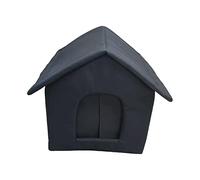 FewNvWa Portable Shelter for Stray Cats, Weatherproof Design, Outdoor Feral Cat House for Winter, 40cmx35cmx40cm