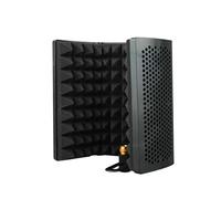 FewNvWa Portable Voice Isolator with Screen, Foldable Plate And Acoustic Reflector to Protect Against Audio Interference, Ideal for.., 3 Panels
