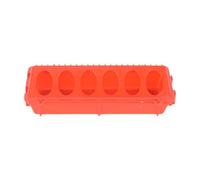FewNvWa Poultry Feeding Tray for Birds, Quail, And Chickens, 12 Hole