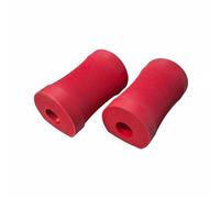FewNvWa Push Up Support Pad Non-Slip Exercise Block Wrist Elbow Support Comfort Rubber Material Core Stability Suitable for Strength Exercise Home Gym, Red