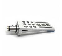 FewNvWa Record Player Holder Vinyl Headshell Tonearm Mount Aluminum Alloy Low Resonance Stable Audio Wiring Suitable for Music Room, Silver