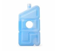 FewNvWa Reusable Cooling Brick Ice Block Food Freezer Insert Made from HDPE Suitable for Transport Camping Work Lunch, Angled Ice Pack (4L)