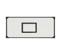FewNvWa Self Assembly Tank Cover with Jump Guard Netting for Aquariums, 100x40cm