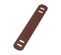 FewNvWa Shoulder PU Leather Bag Strap Cushion Soft Detachable Replacement Handle Wrap Protector Suitable for Camera Strap Backpack, Brown S