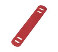 FewNvWa Shoulder PU Leather Bag Strap Cushion Soft Detachable Replacement Handle Wrap Protector Suitable for Camera Strap Backpack, red S