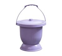 FewNvWa Spit- with Lid, Urinal for Home Use, Toilet for Women, Men and The Elderly, Violet