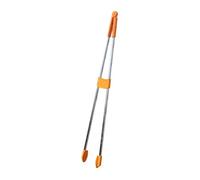 FewNvWa Stainless Steel Litter Grabber, Waste Picker, Lifting Stick, Grabber, Ergonomic Handle, Rustproof, for Street Cleaning, Garden Maintenance, Rubber Head