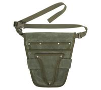 FewNvWa Tool Waist Pouch Garden Waist Belt Heavy Duty with Pockets Gardeners Handy Mechanics Utility Belt Apron Gardening Tools Belt, Green