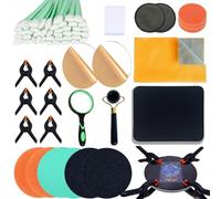 FewNvWa Trading Card Cleaner Kit Collectible Card Maintenance Tools Surface Repair Accessories Collector Organizer Suitable for Desk Organization Collection Display Grading Prep Hobby Use