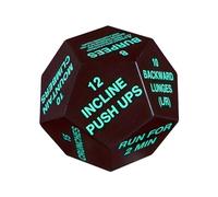 FewNvWa , Training Cube, Workout Cube Made of PU - with Versatile Exercises for Athletic Groups, Green