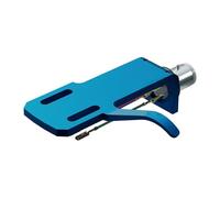 FewNvWa Turntable Headshell Aluminium Alloy Holder Accessory Easy Installation Professional Spare Part Phono Rack Hardware, Blue