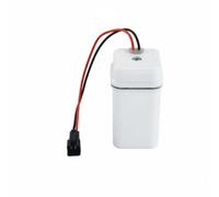 FewNvWa Urinal Power Supply Box Case Pack Flush Controller Module With 6v Dc Output And 4 Aa Holder suitable for schools office facilities, White, 7 Sm Female Plug