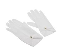 FewNvWa White Bride Dress Gloves Womens Short Tulle Gloves for Wedding Dinner Party