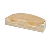 FewNvWa Wood Hay Feeder Manger Supplies Food Dispenser Cage Hanging Hamster