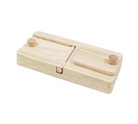 FewNvWa Wooden Foraging Toy for Small Pets, Interactive Treat Puzzle for Hamsters And Guinea Pigs, style A