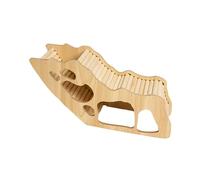 FewNvWa Wooden Hamster House, Washable, Hamster Hideout, Cage Accessories, Hamster Hideout for Small Pets, Hamsters, Gerbils, Dwarf Mice, style C