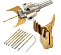 Fewxdsad Carbide Ball Bits Blade Woodworking Milling Cutter Molding Tool Buddha Beads Router Bit Drills Handmade Tools Sets