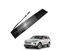 FEXON Front Left Driver Side B-Pillar Door Trim Molding Panel Compatible with 2011-2019 Ford Explorer with Keyless Entry Keypad, Gloss Black Window Pillar Post Replaces DB5Z-7820555-AC DB5Z-7820555-AA