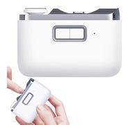 Fexpdl Electric Nail Clippers - 2-in-1 Automatic Nail Cutter and Polisher with LED Light, Safety Design for Adults, Seniors, and Babies