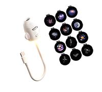 fexxkg USB Direct Insertion Projection Light Planet Projection Night Lamp Atmospheres Lighting for Bedroom Wall Decoration for Bedroom Ceiling Room Wall Decoration