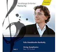 Fey Heidelberger Sinfoniker, - Mendelssohn - Complete Symphonies Volume 3