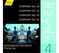 Fey Heidelberger Sinfoniker - Symphonies Nos. 39, 34, 40 and 50
