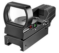 Feyachi Red Dot Sight Reflex Sight Green & Red Adjustable Reticle (4 Styles) Riflescope with 20mm/22mm Weaver/Picatinny Rail Mount and Cover for Hunting Crossbow