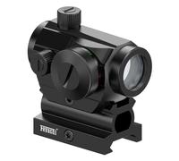 Feyachi Red Green Dot Sight 4 MOA Compact Red Green Dot Gun Sight Riflescope with 20mm/22mm Weaver/Picatinny Rail Mount